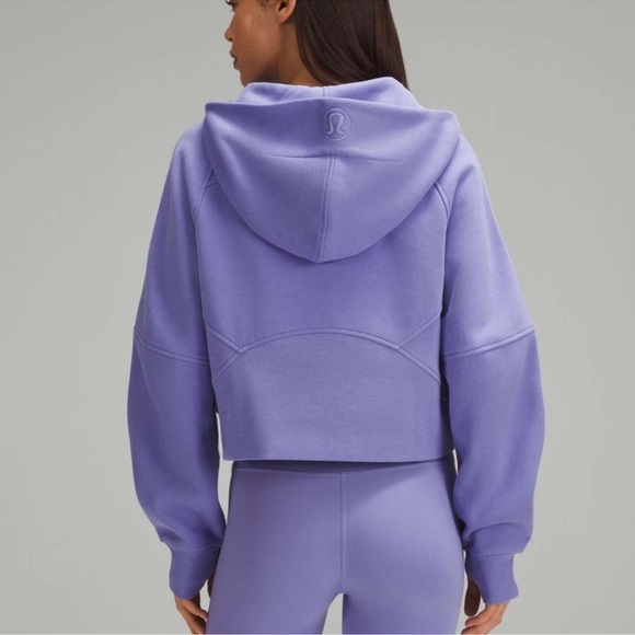 NWT Lululemon Scuba Oversized Half Zip Hoodie Jacket Dusty Lilac Size M/L - Picture 5 of 7